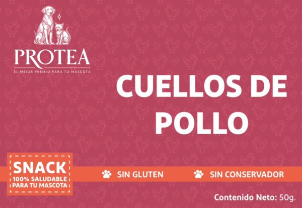 Cuellos de Pollo Deshidratados